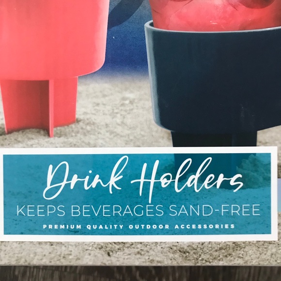 South Beach Stick In Sand Drink Holders - Picture 2 of 6